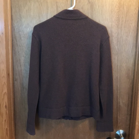 Suzanne Grae Lambswool Full Zip-up Sweater - Picture 2 of 11